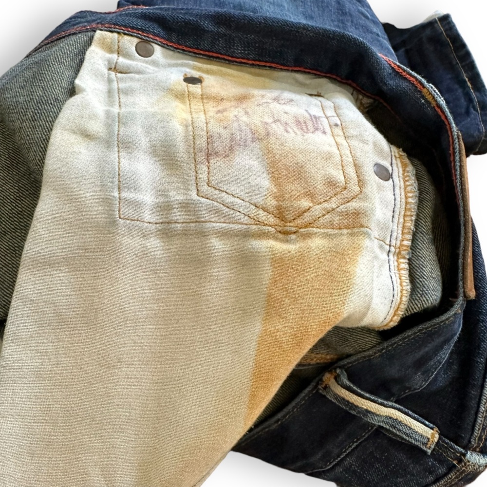 Men's Raleigh Denim Straight Jeans - Blue - Picture 14 of 14